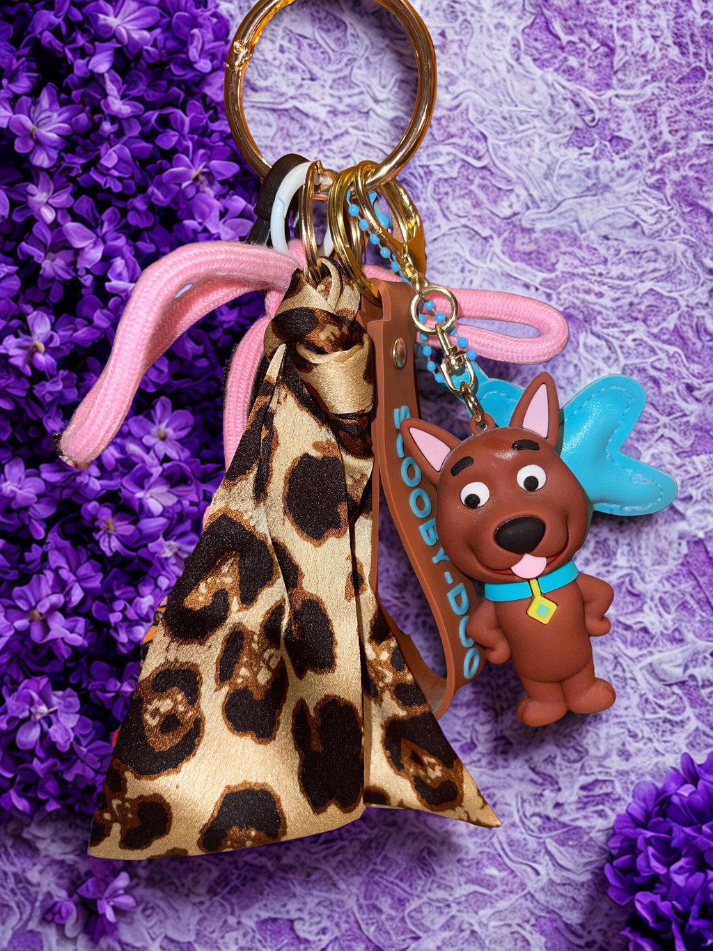 Mystery Pup Handmade Bag Charm - Character Purse Charm with Zipper Pouch, Handbag Accessory