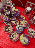Retro Glam Doll Acrylic Beads