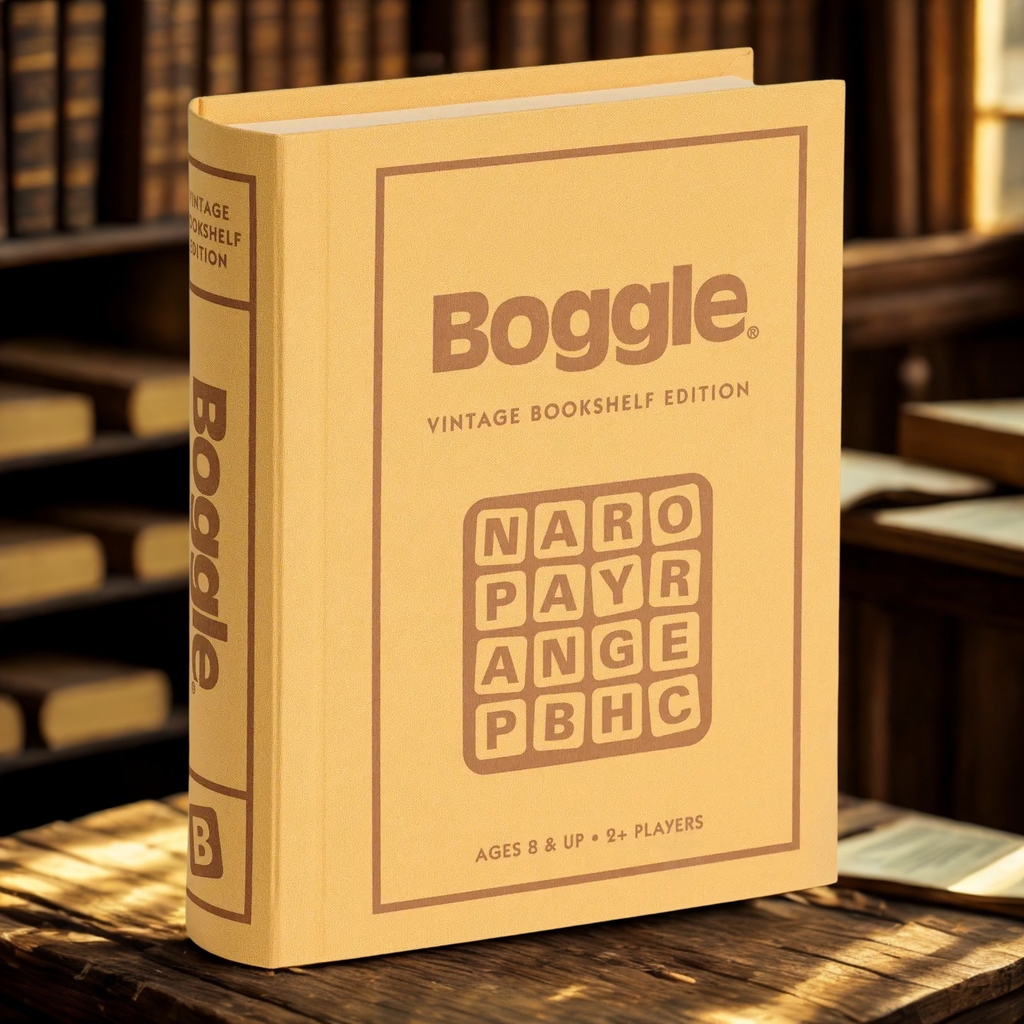 Boggle Vintage Bookshelf Edition
