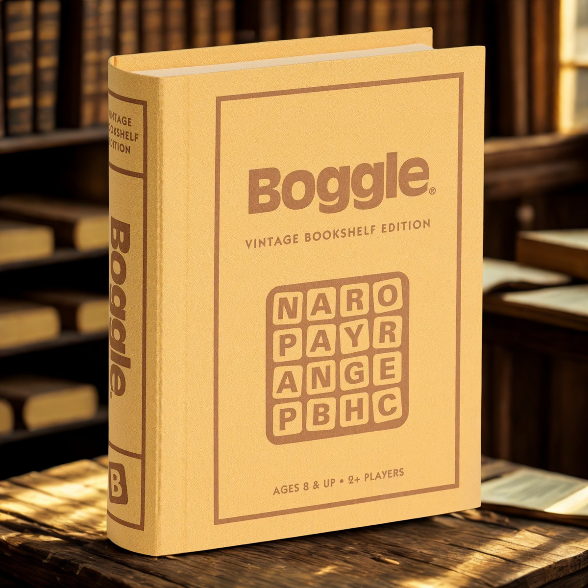 Boggle Vintage Bookshelf Edition