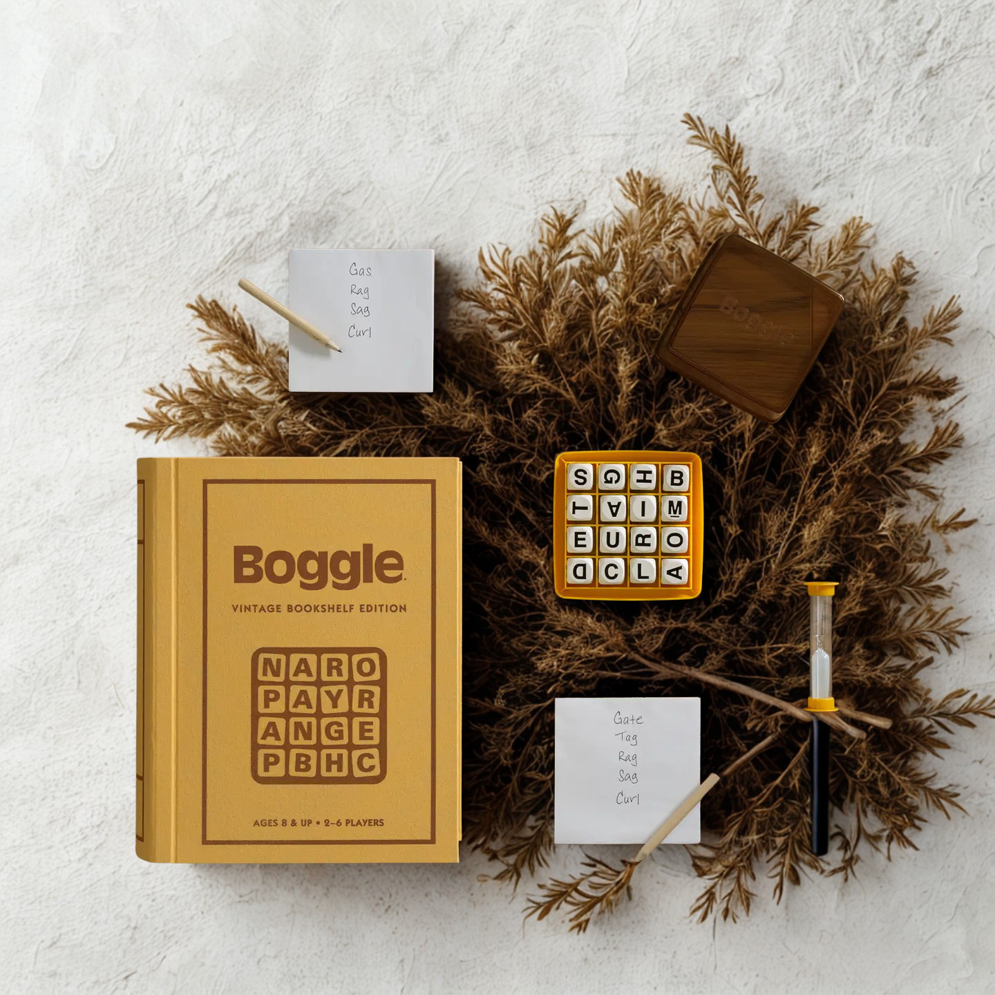 Boggle Vintage Bookshelf Edition