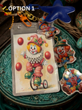 Carnival Handmade Bag Charm - Beaded Purse Charm, Fun Handbag Accessory
