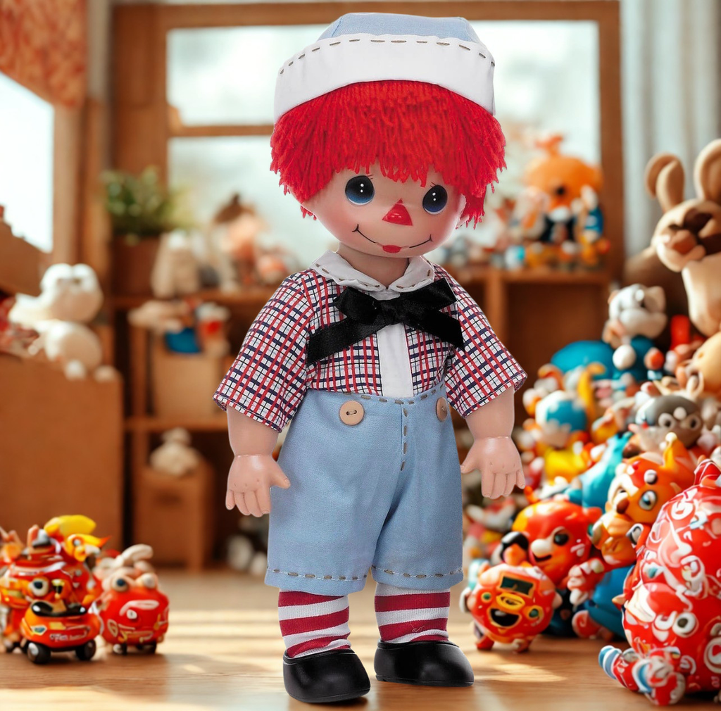 Timeless Traditions Raggedy Andy, Boy, 12 Inch Doll