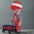 Sealed Precious Moments "Pretty in Polka Dots", Raggedy Andy, 12 Inch Doll by Linda Rick
