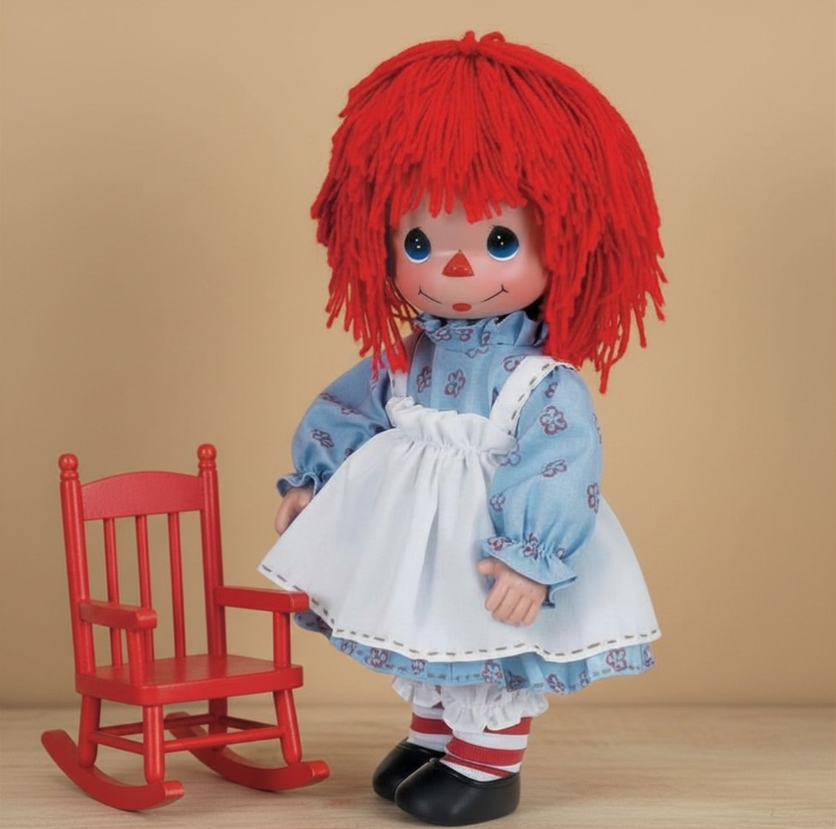 The Doll Maker Timeless Traditions Raggedy Ann Precious Moments 12