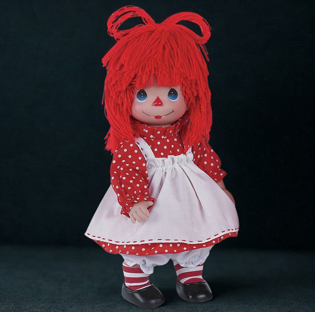 Sealed Precious Moments "Pretty in Polka Dots" Raggedy Ann Doll by Linda Rick