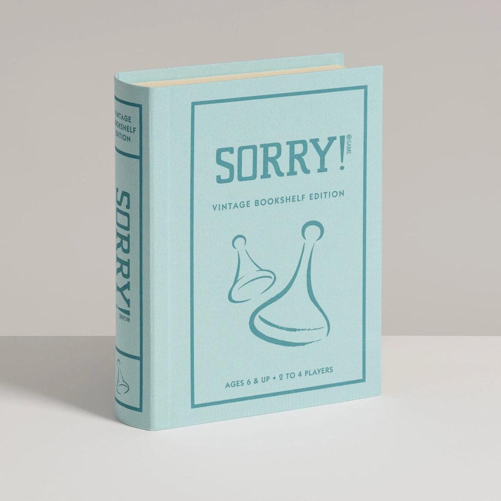 Sorry! Vintage Bookshelf Edition slipcase packaging