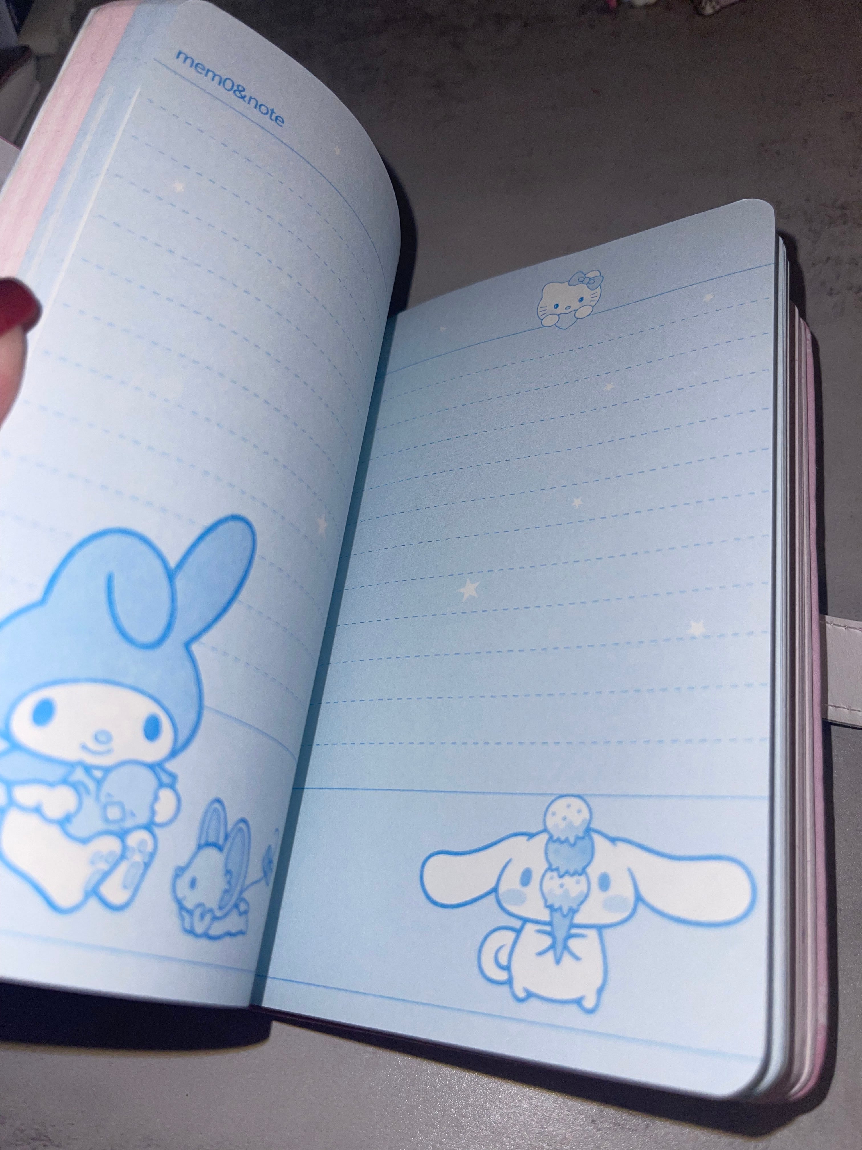 Hello Kitty Journal Gift Set - Handmade Journal Kit with Matching Pen & Journal Charm, Gift for All Ages