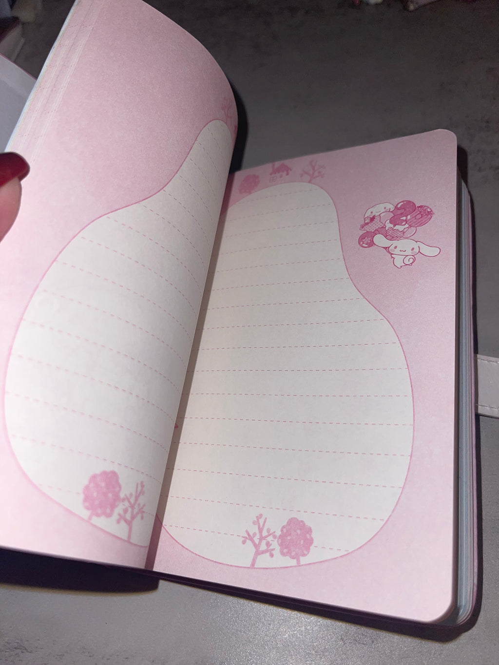 Hello Kitty Journal Gift Set - Handmade Journal Kit with Matching Pen & Journal Charm, Gift for All Ages