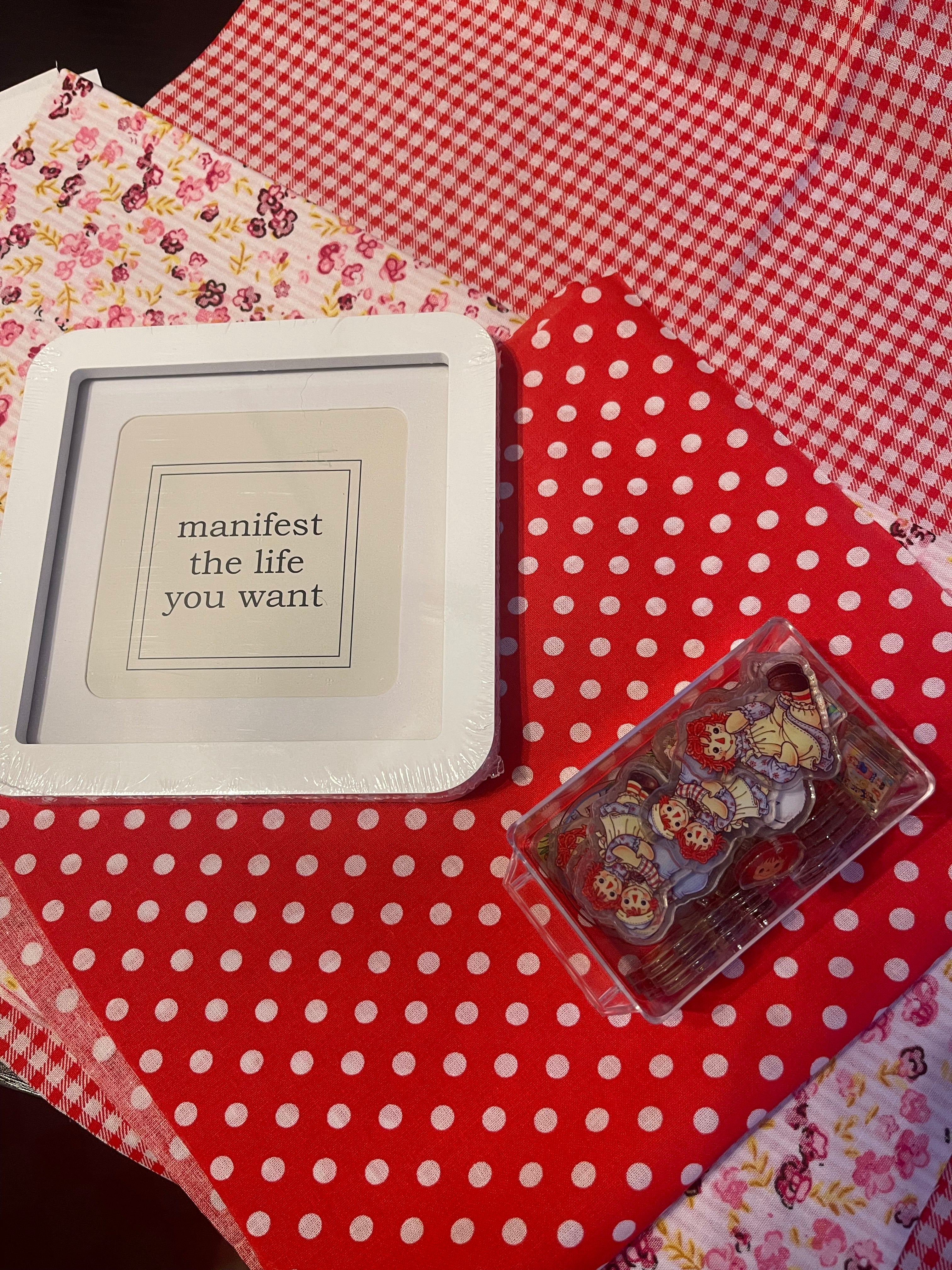 Embellished Character Photo Frame - Handmade Fabric & Bead Decorated Frame in Strawberry Shortcake, Raggedy Ann & Pooh, Unique Gift