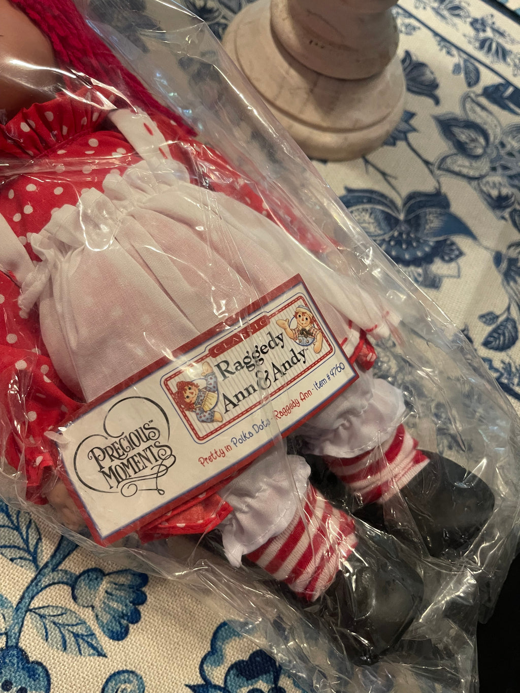 Sealed Precious Moments "Pretty in Polka Dots" Raggedy Ann Doll by Linda Rick