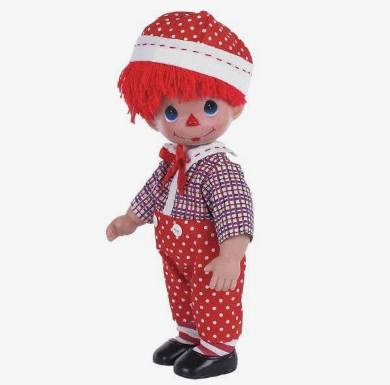 Sealed Precious Moments "Pretty in Polka Dots", Raggedy Andy, 12 Inch Doll by Linda Rick