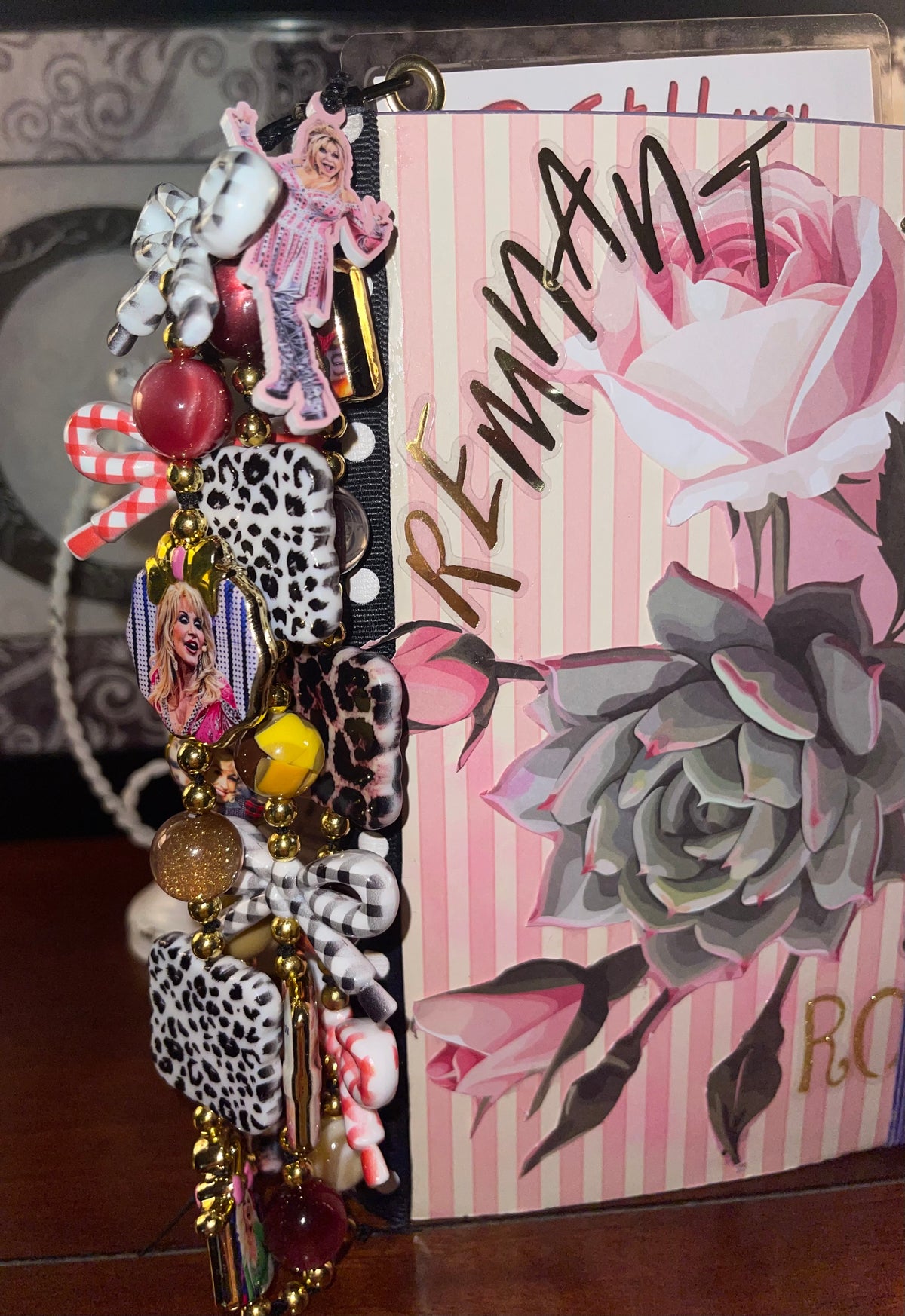 Country Queen Journal Charms