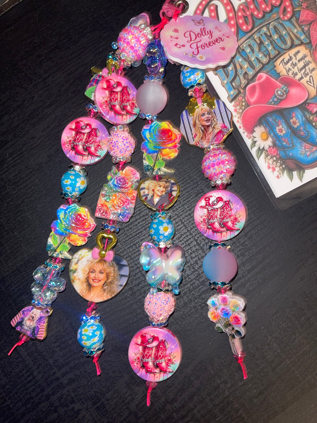 Country Queen Journal Charms