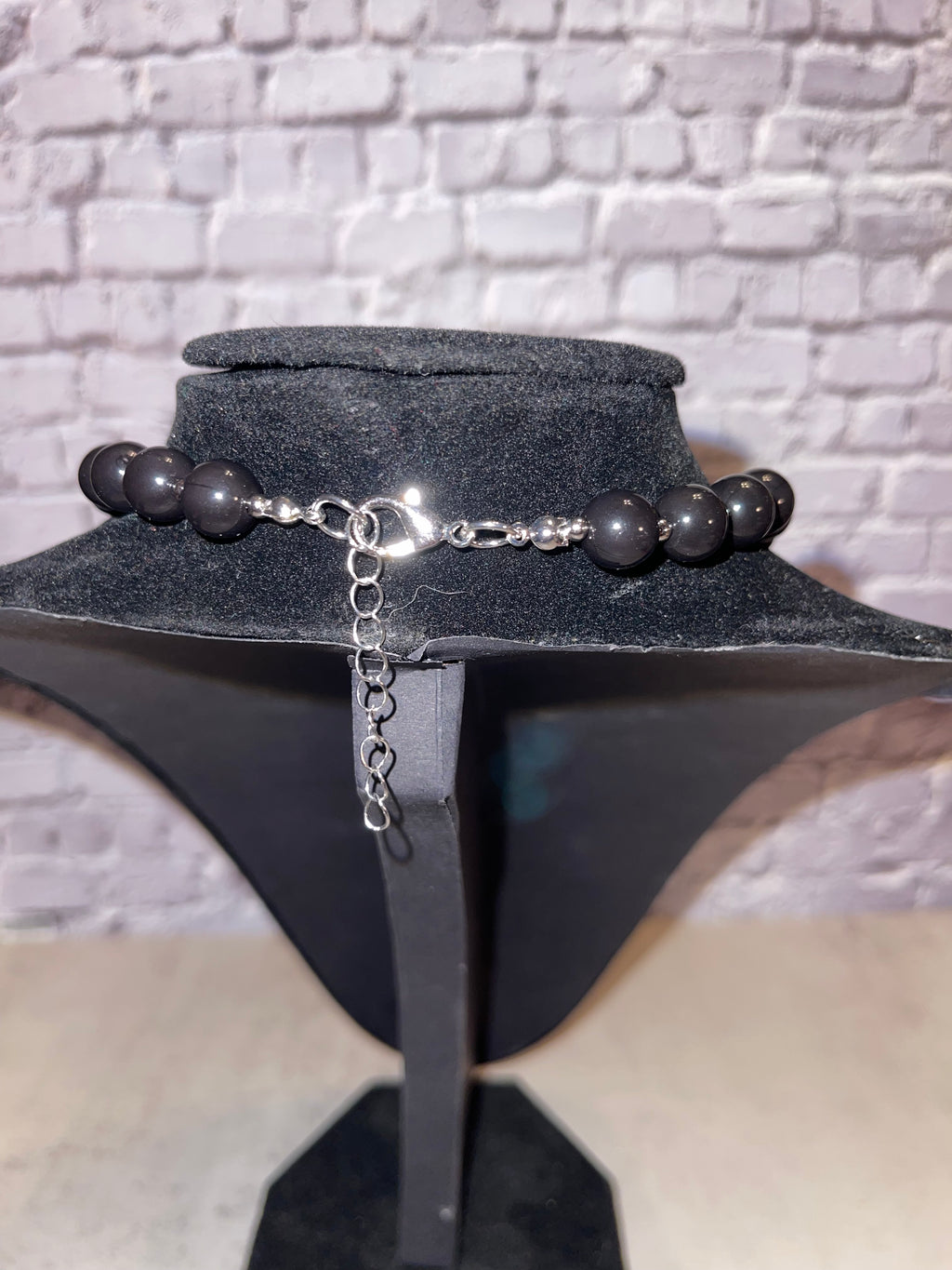 Pearl Cross Pendant Necklace - Handmade Chunky Beaded Necklace with Rhinestone Cross, Statement Faith Jewelry