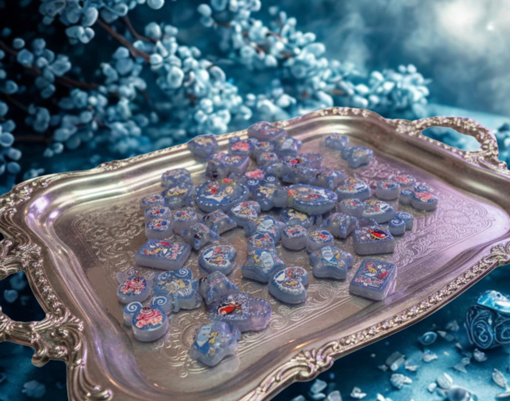 Alice in Wonderland Acrylic Beads