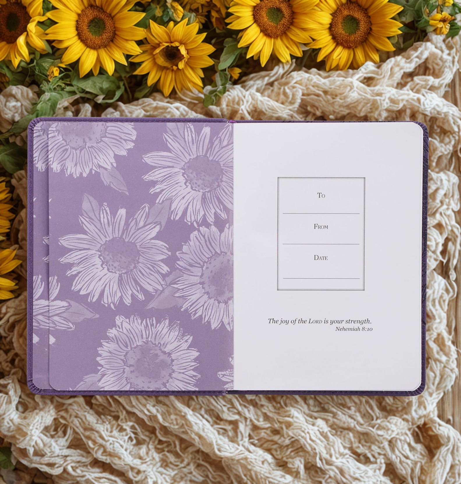 Journal Handy Purple Strength & Dignity Prov. 31:25