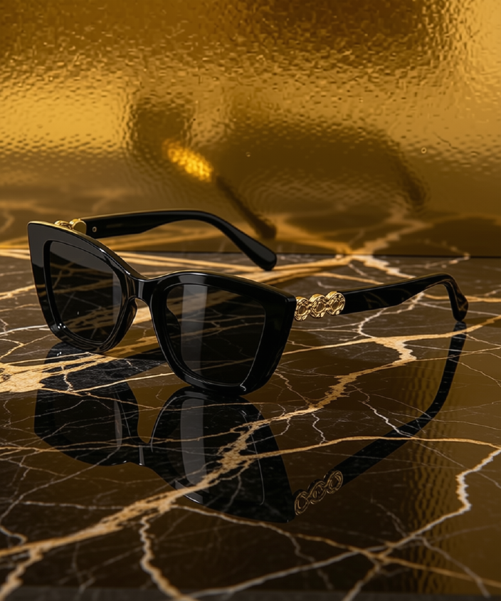 Gilded Edge Sunglasses