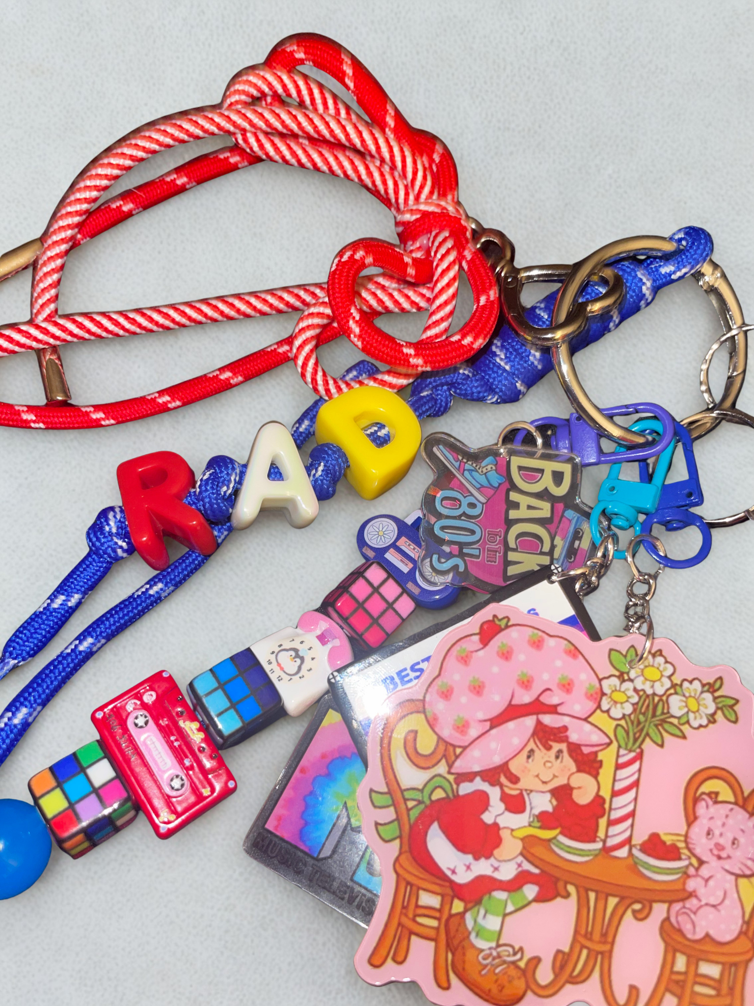 Totally Rad 80s Bag Charm