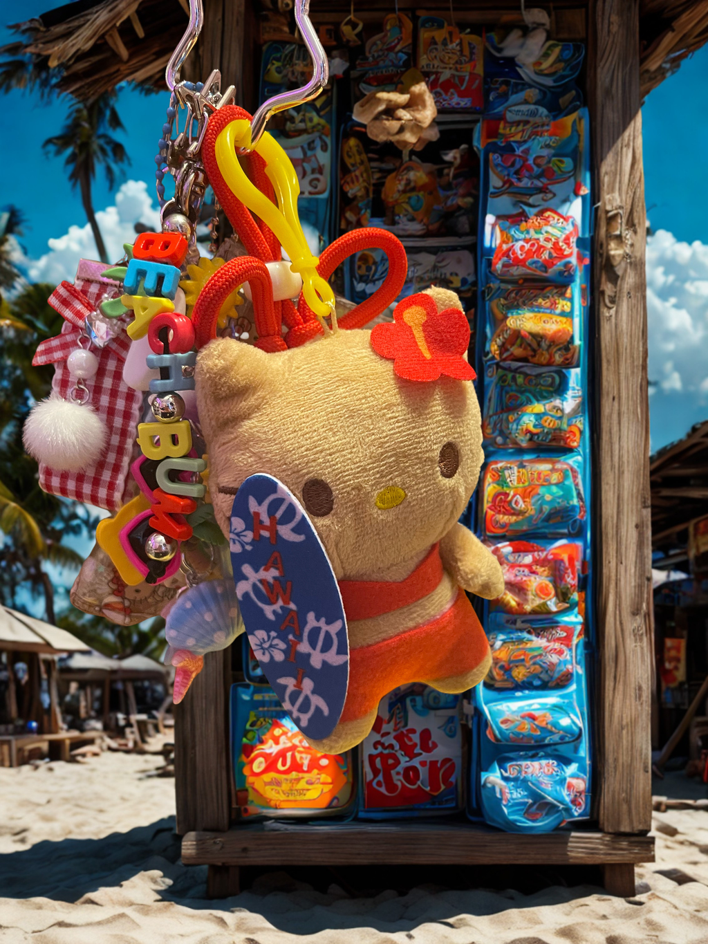 Beach Babies Kitty Bag Charm - 2 Options