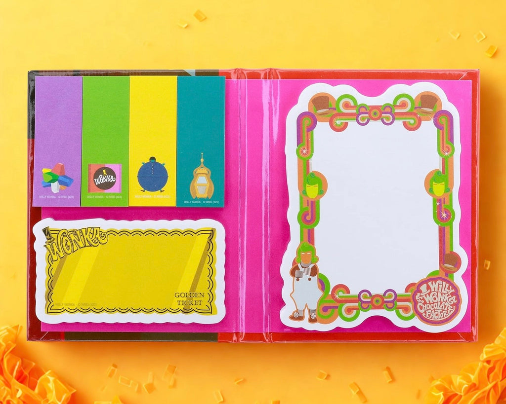 Themed Sticky Note Sets - Nostalgic Pop Culture Stationery
