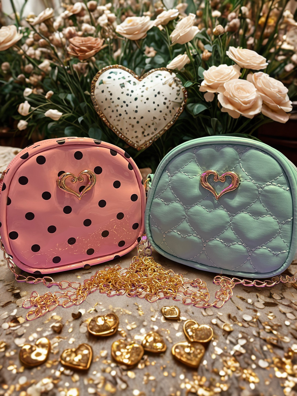 Embroidered Fashion Princess Crossbody Bag – PV Leather Mini Bag for Girls