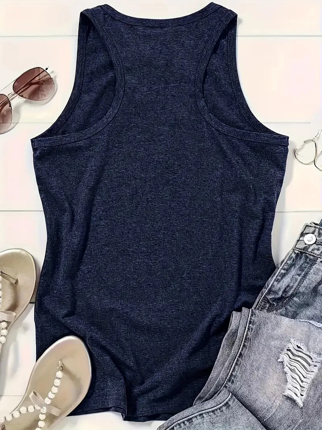 Cottagecore Desert Graphic Crewneck Tank Top