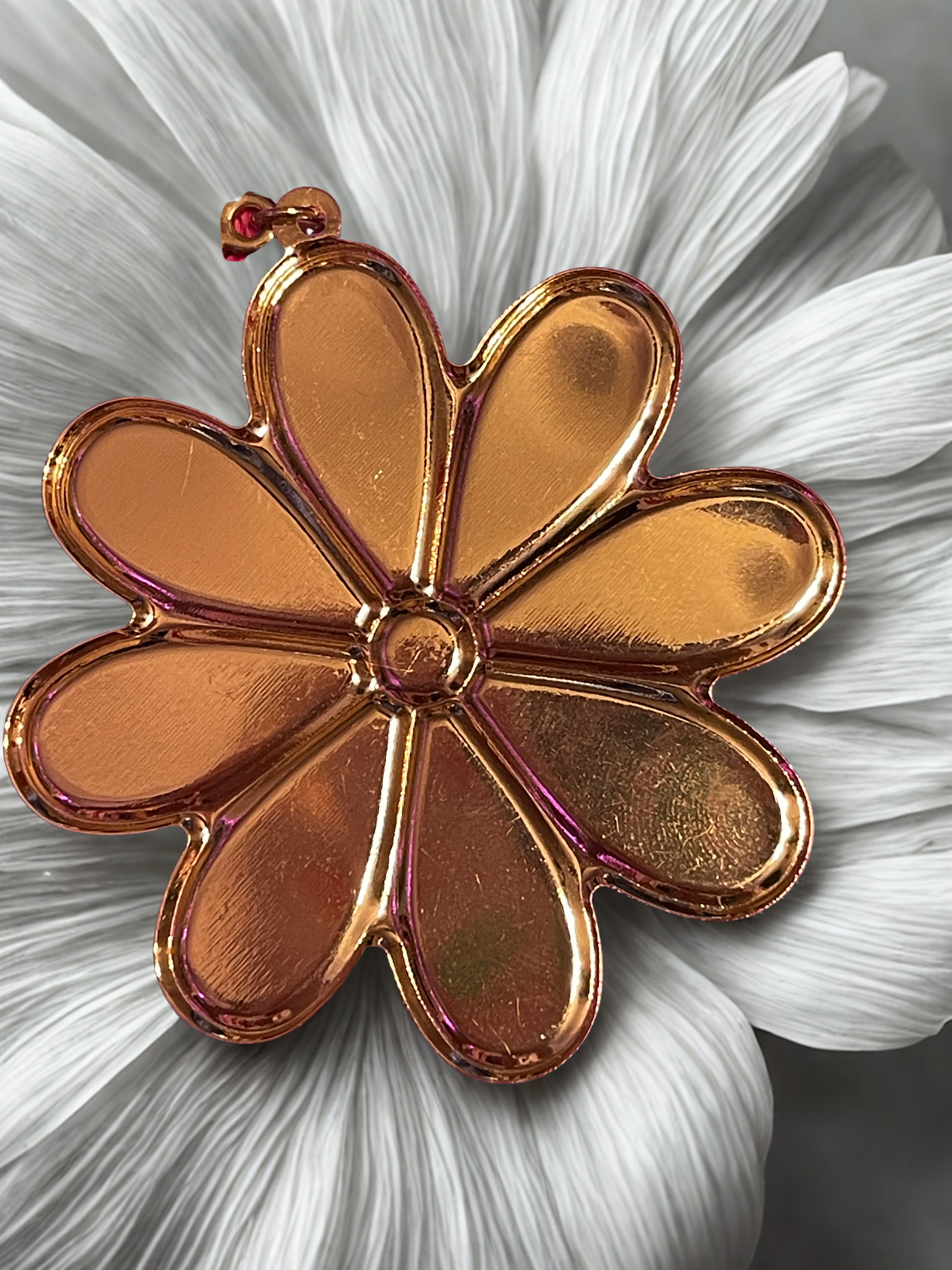 Boho Raffia Flower Earrings