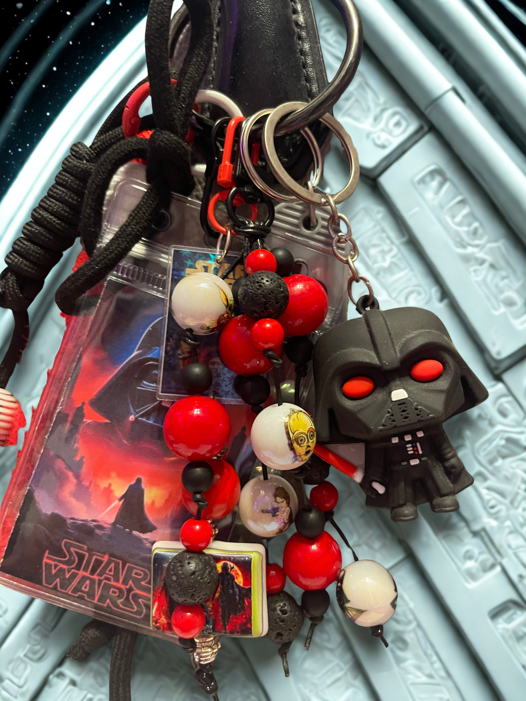 Galaxy Warriors Handmade Bag Charm