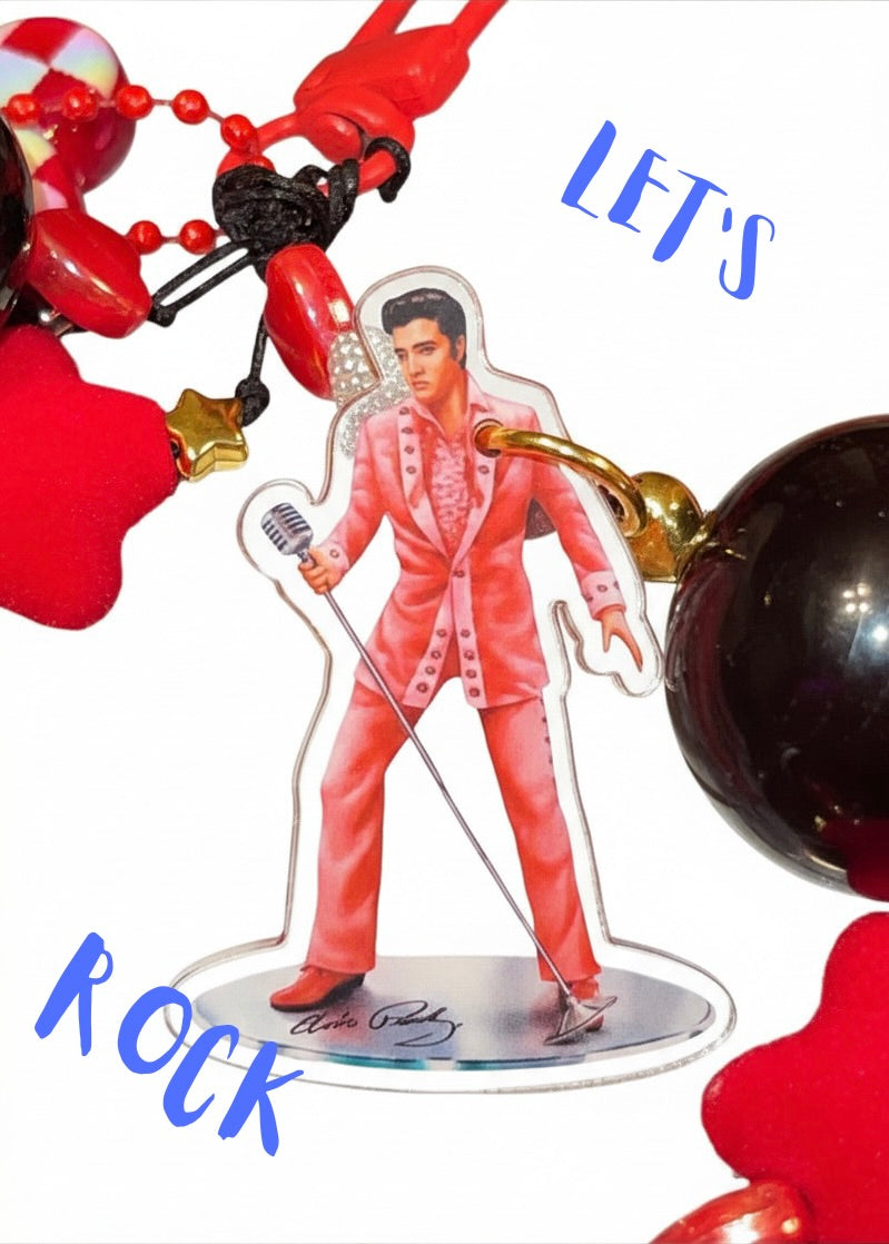 '68 Comeback Elvis Presley Handmade Journal Charm