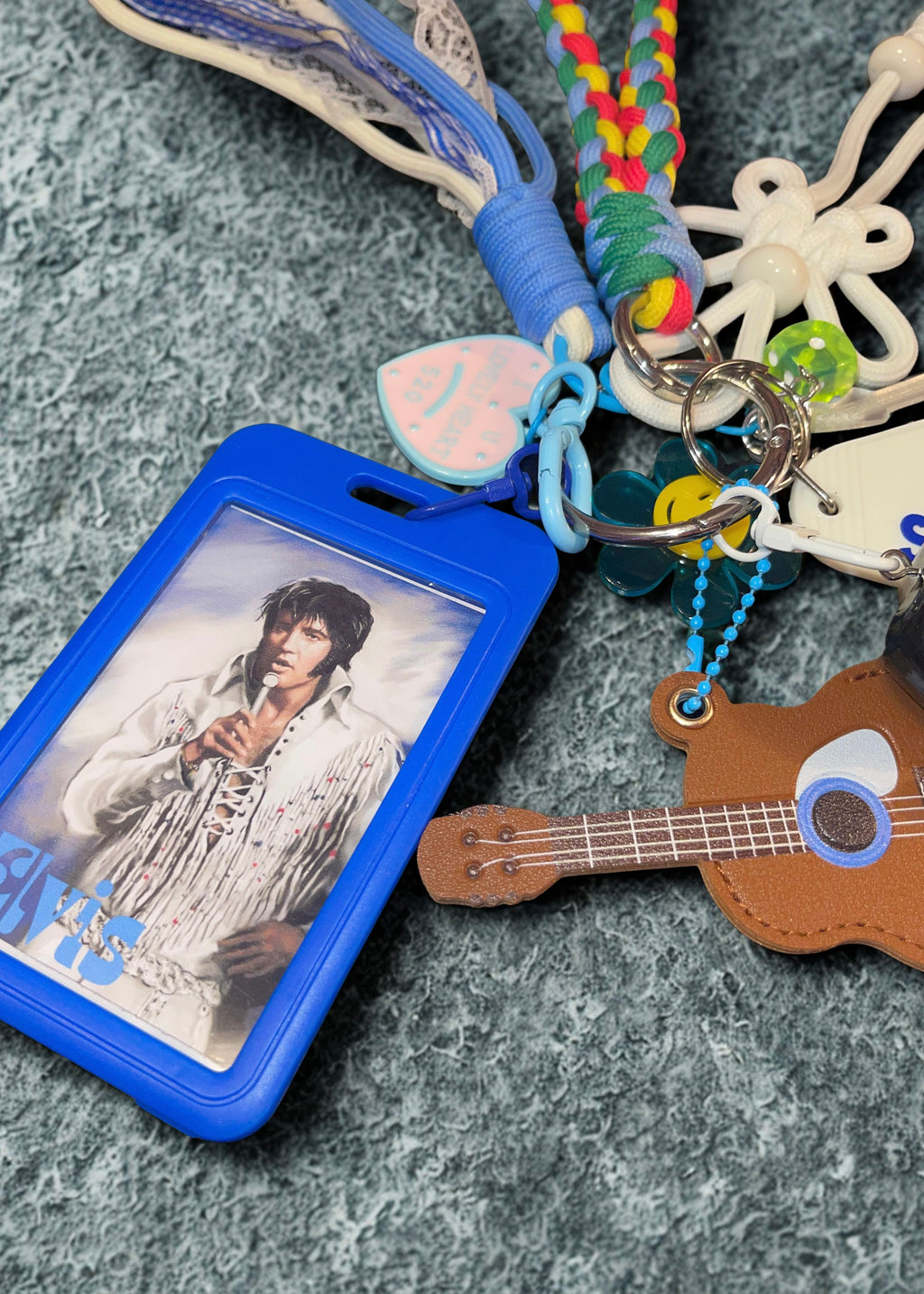 Suspicious Minds Elvis Presley Handmade Bag Charm
