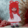 Sealed Precious Moments "Pretty in Polka Dots" Raggedy Ann Doll by Linda Rick