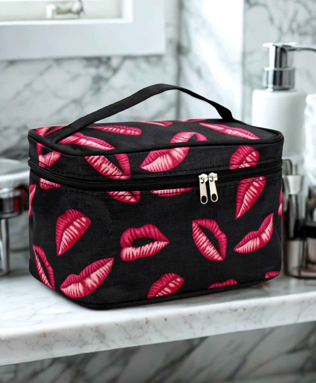 Fashion Cosmetic Bags – Foldable Makeup Bag in 2 Chic Styles