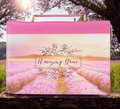 Amazing Grace Bible Cover Pink
