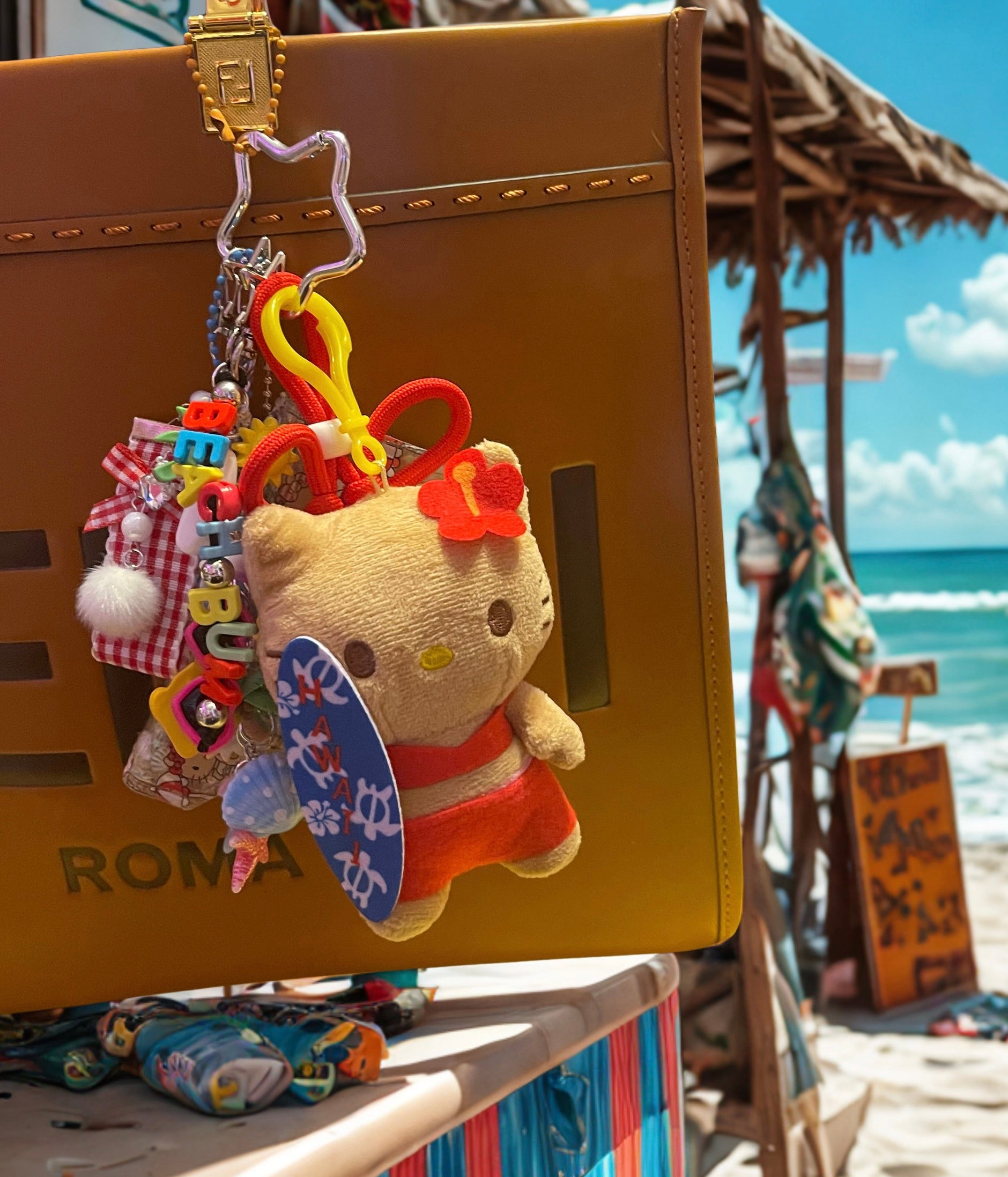 Beach Babies Kitty Bag Charm - 2 Options
