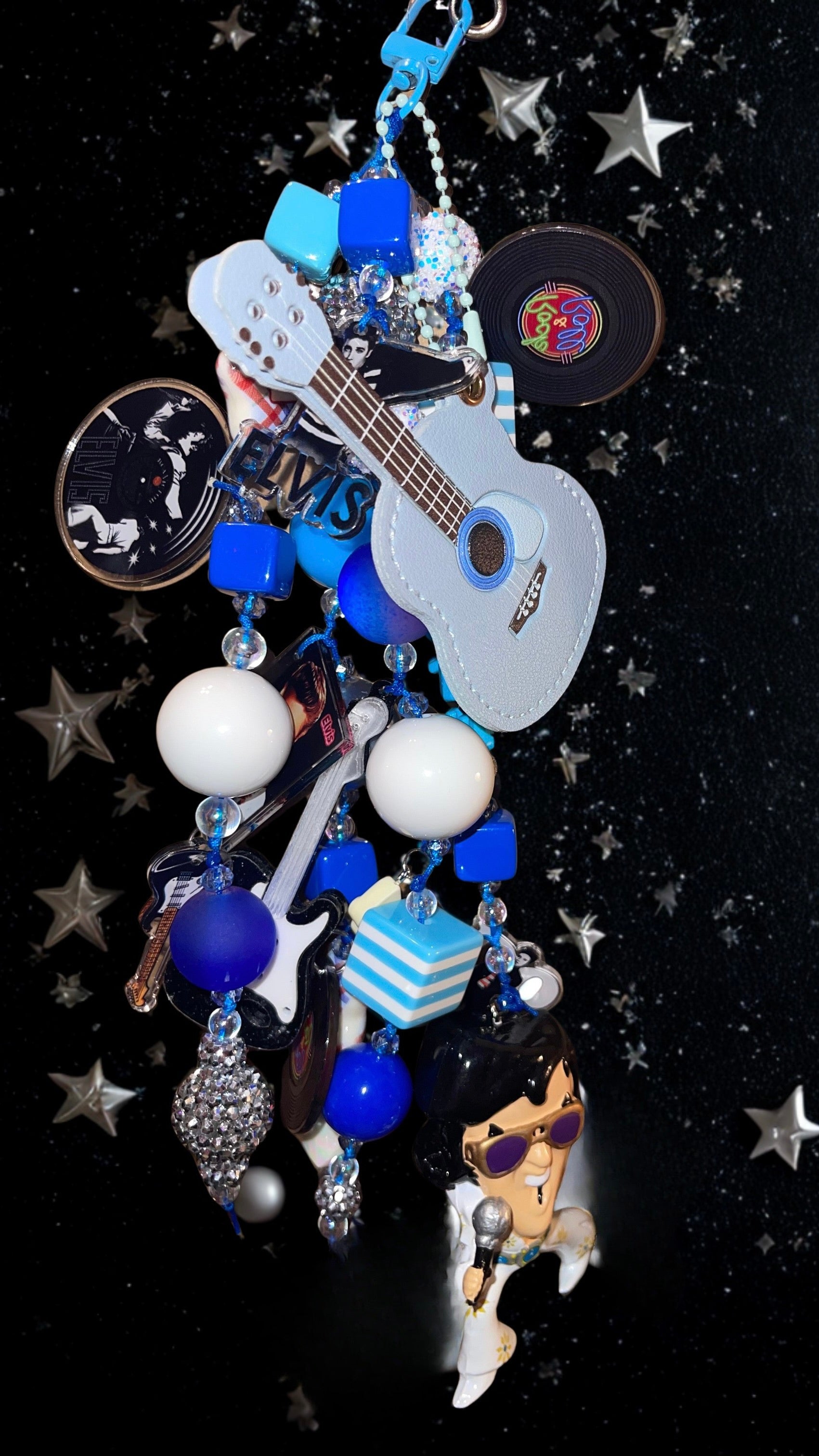 Suspicious Minds Elvis Presley Handmade Journal Charm