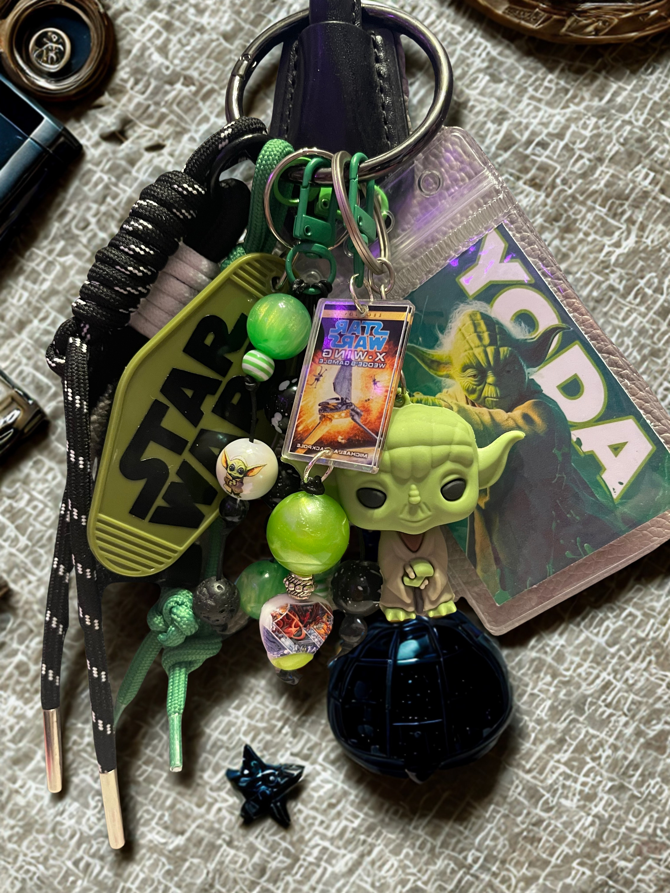 Galaxy Warriors Handmade Bag Charm