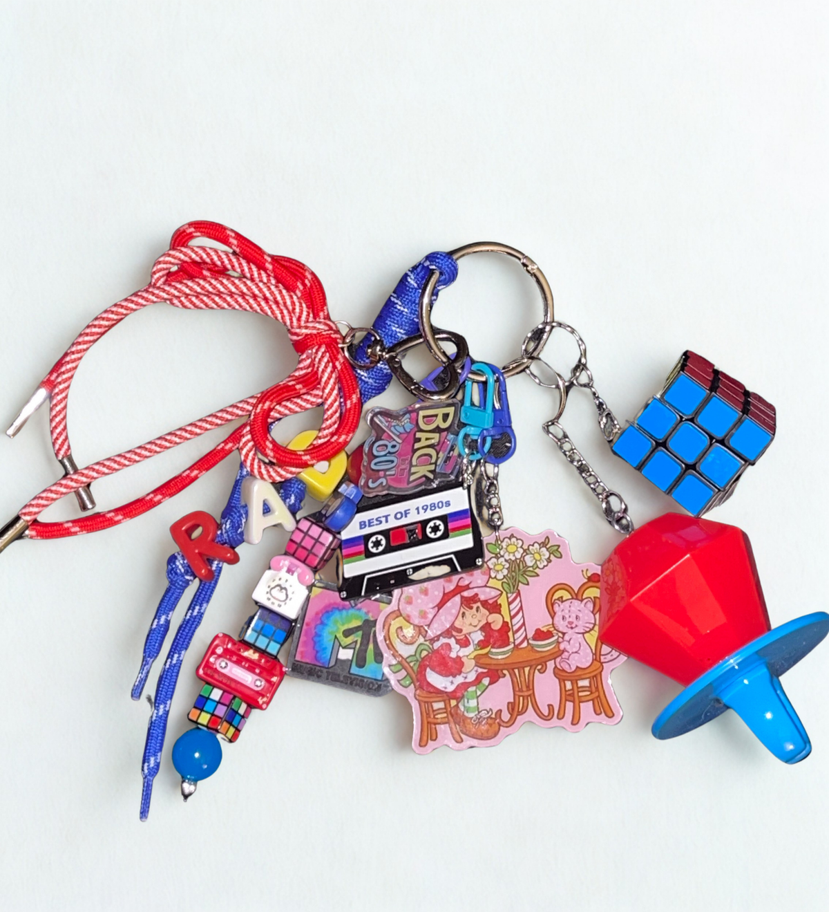Totally Rad 80s Bag Charm
