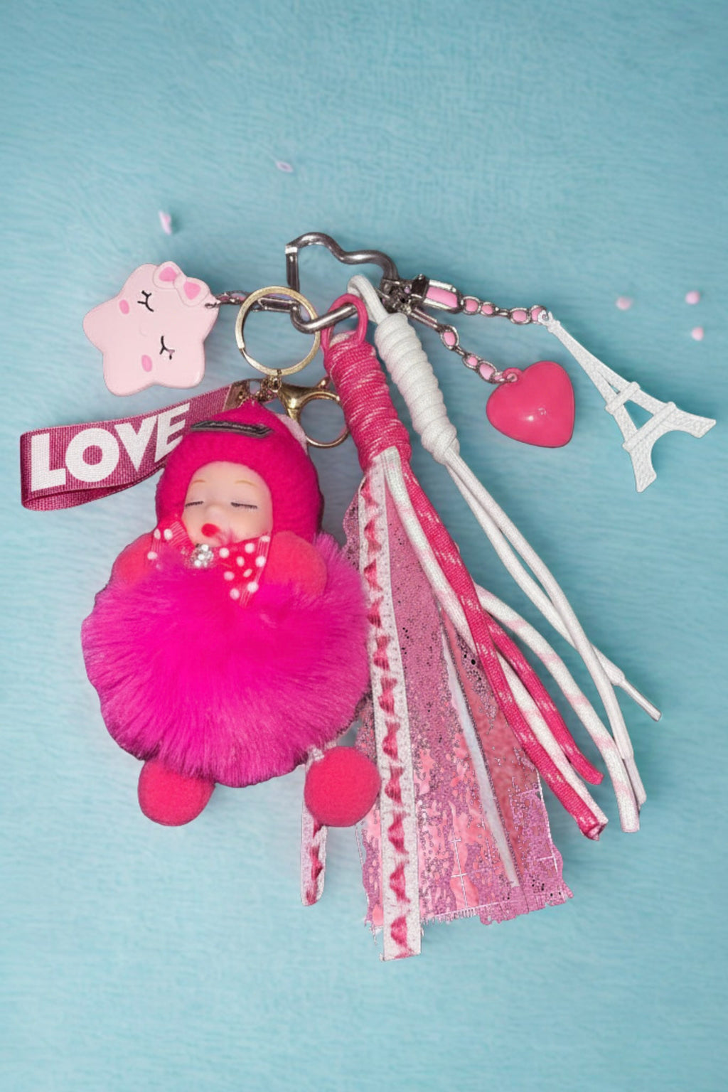 Sweet Dreams Pom Pom Bag Charm — 5 Unique Styles