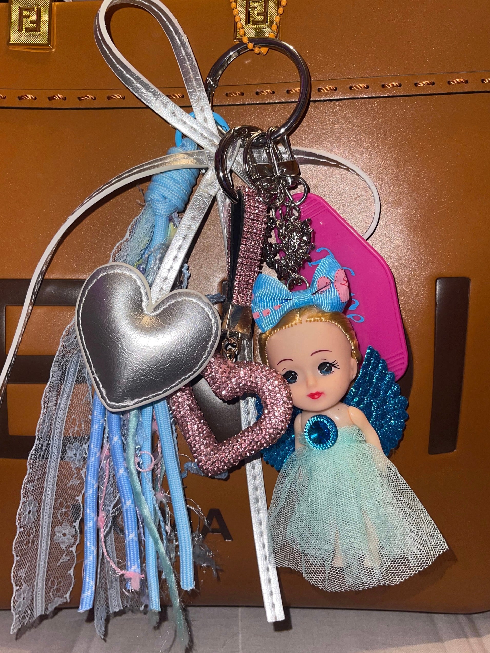 Angel Bag Charm – Faith, Hope & Love