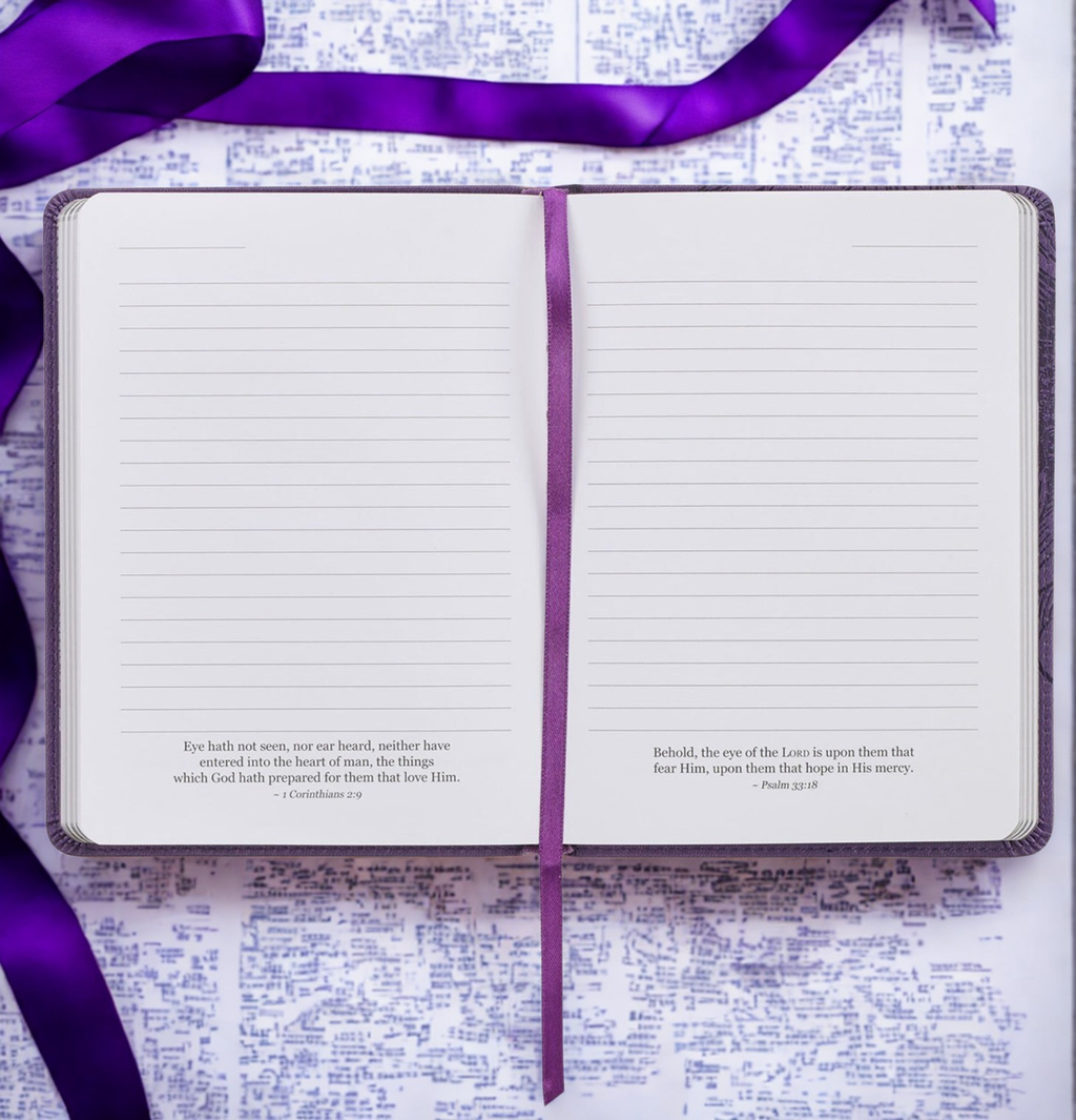 Journal Handy Purple Strength & Dignity Prov. 31:25