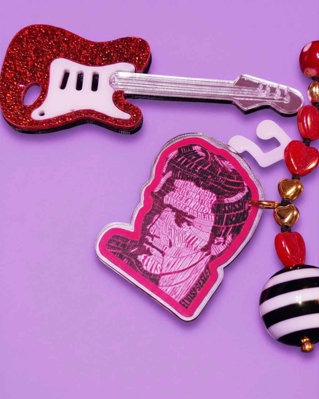 '68 Comeback Elvis Presley Handmade Journal Charm