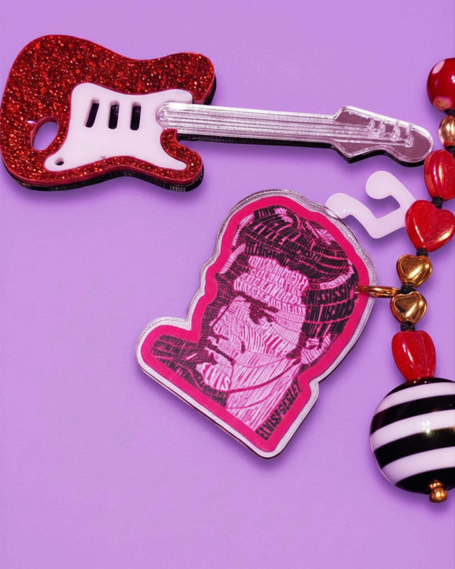 '68 Comeback Elvis Presley Handmade Journal Charm