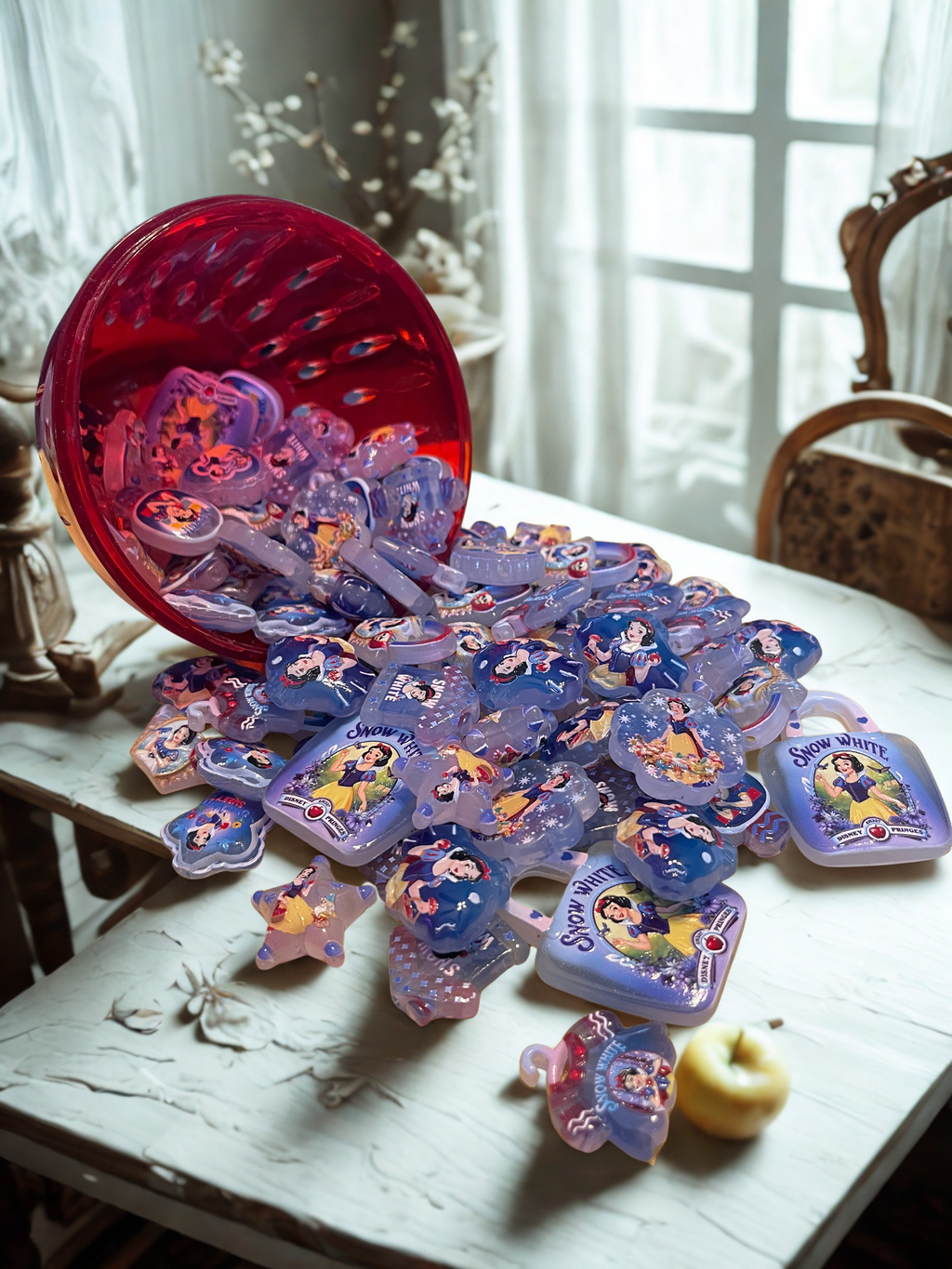 Snow White Acrylic Character Beads | Disney Princess DIY Craft Beads