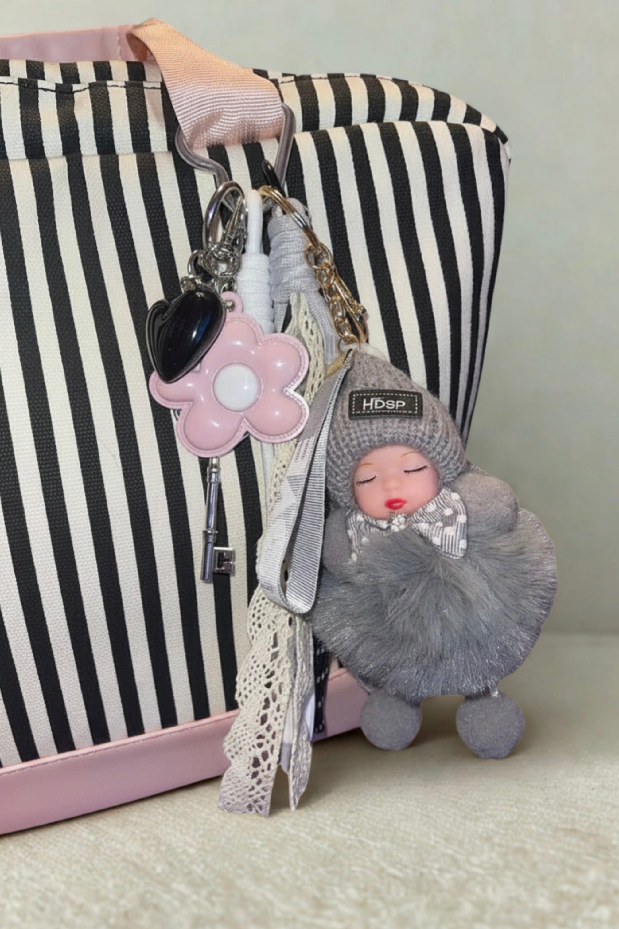 Sweet Dreams Pom Pom Bag Charm — 5 Unique Styles