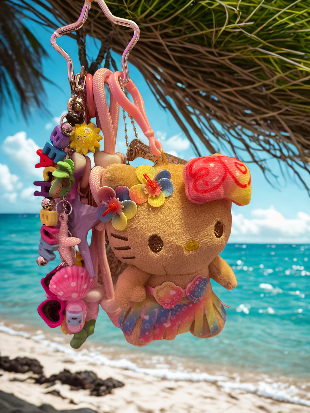 Beach Babies Kitty Bag Charm - 2 Options