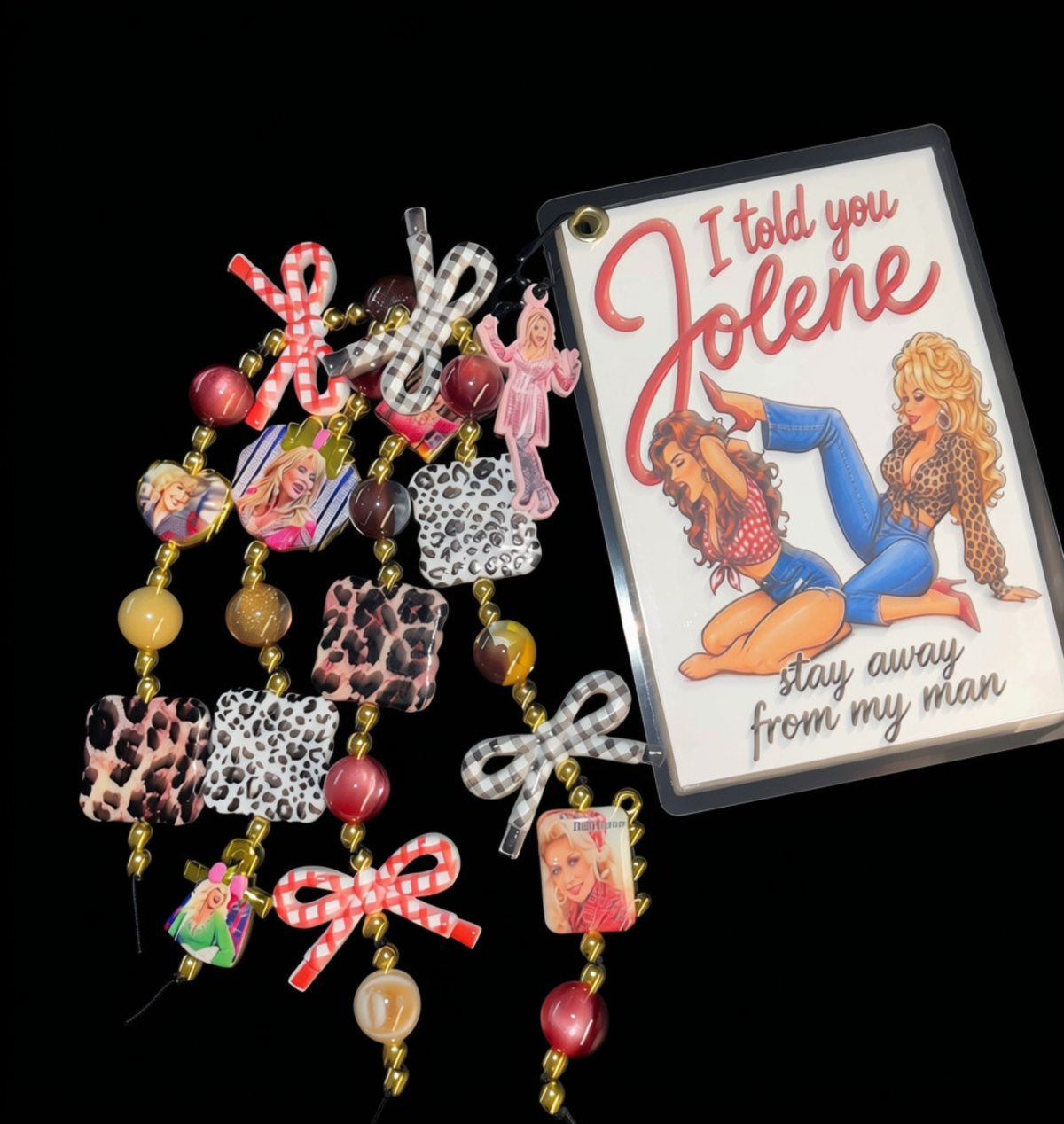 Country Queen Journal Charms