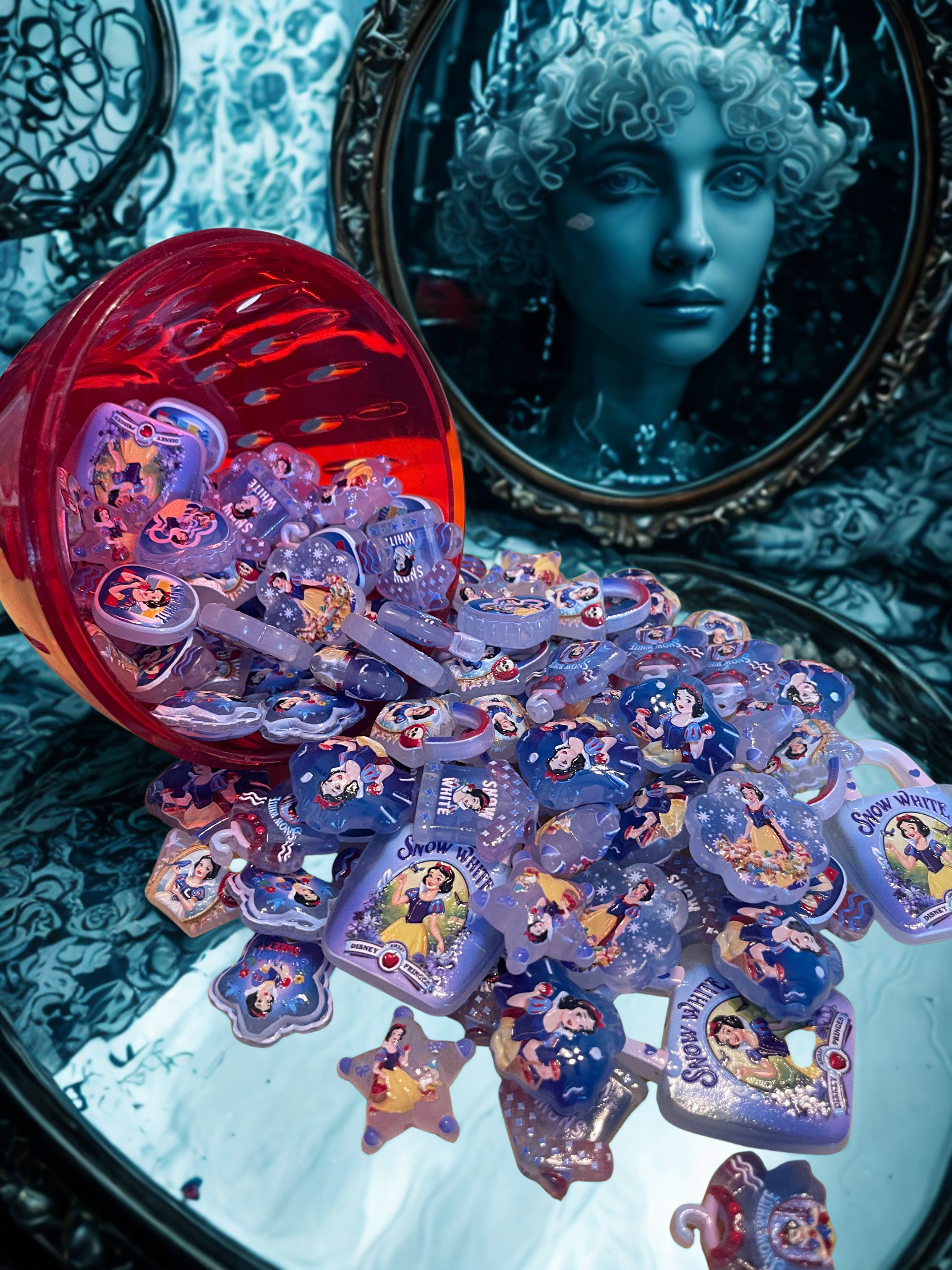 Snow White Acrylic Character Beads | Disney Princess DIY Craft Beads