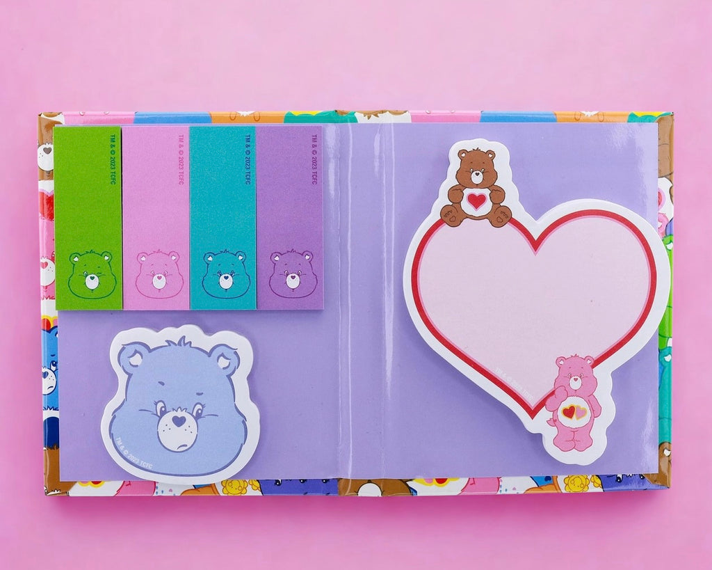 Themed Sticky Note Sets - Nostalgic Pop Culture Stationery