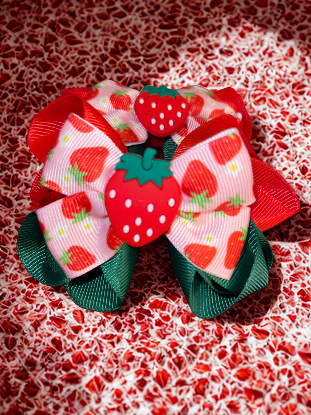 Garden Party Fruit Hair Clips – Strawberry & Cherry Hair Accessories for Girls